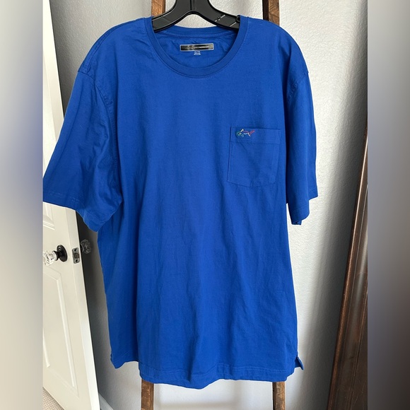 Greg Norman men’s royal blue short sleeve tee, size XXL - Picture 6 of 9